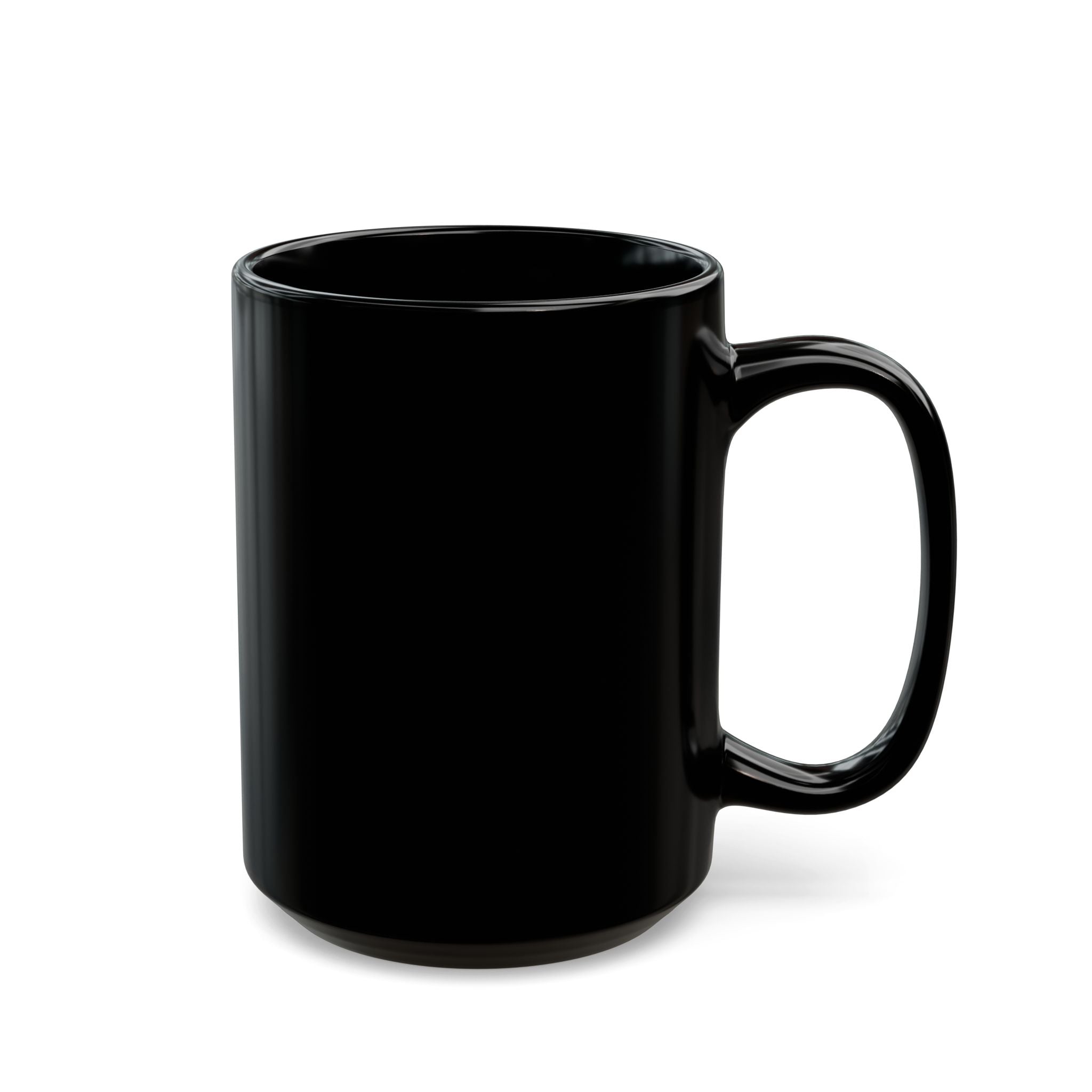 SHIFT HAPPENS: Black Ceramic Mug Coffee Cup (11oz, 15oz)