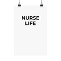 NURSE LIFE: Matte Poster — Minimalist Wall Art