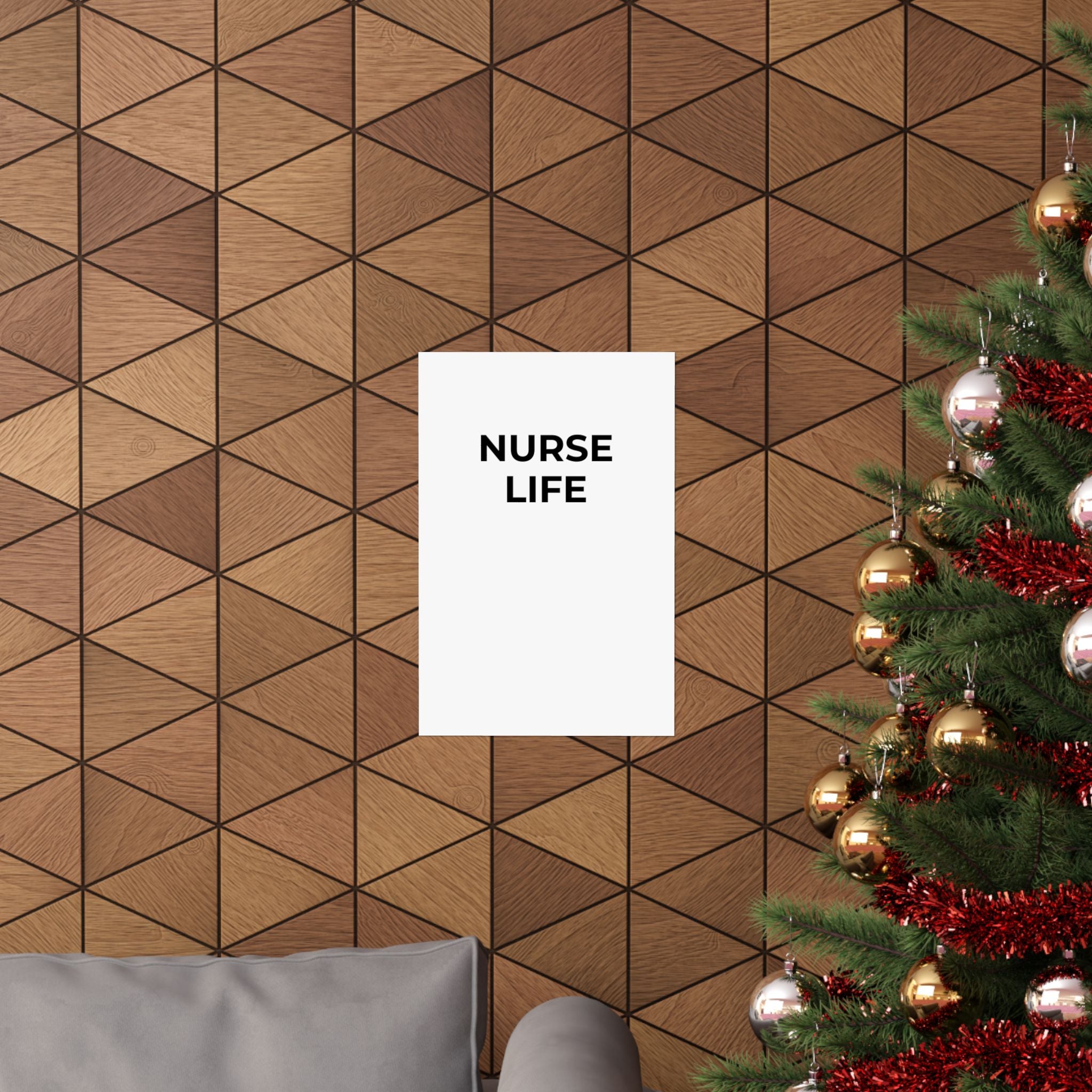 NURSE LIFE: Matte Poster — Minimalist Wall Art