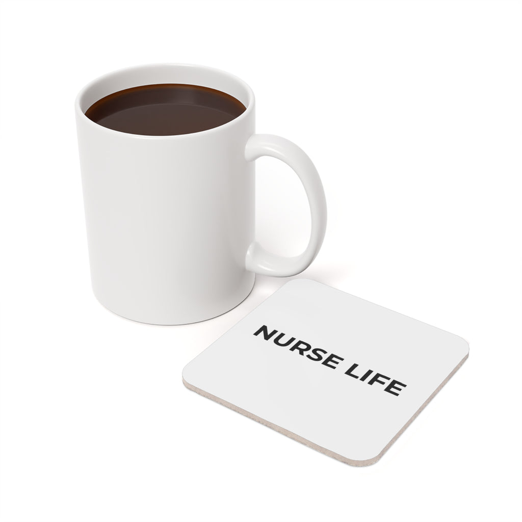 NURSE LIFE: Minimalist Coaster
