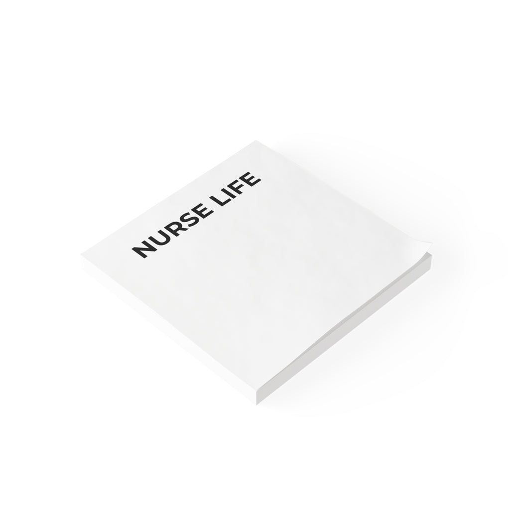 NURSE LIFE:  Post-it Note