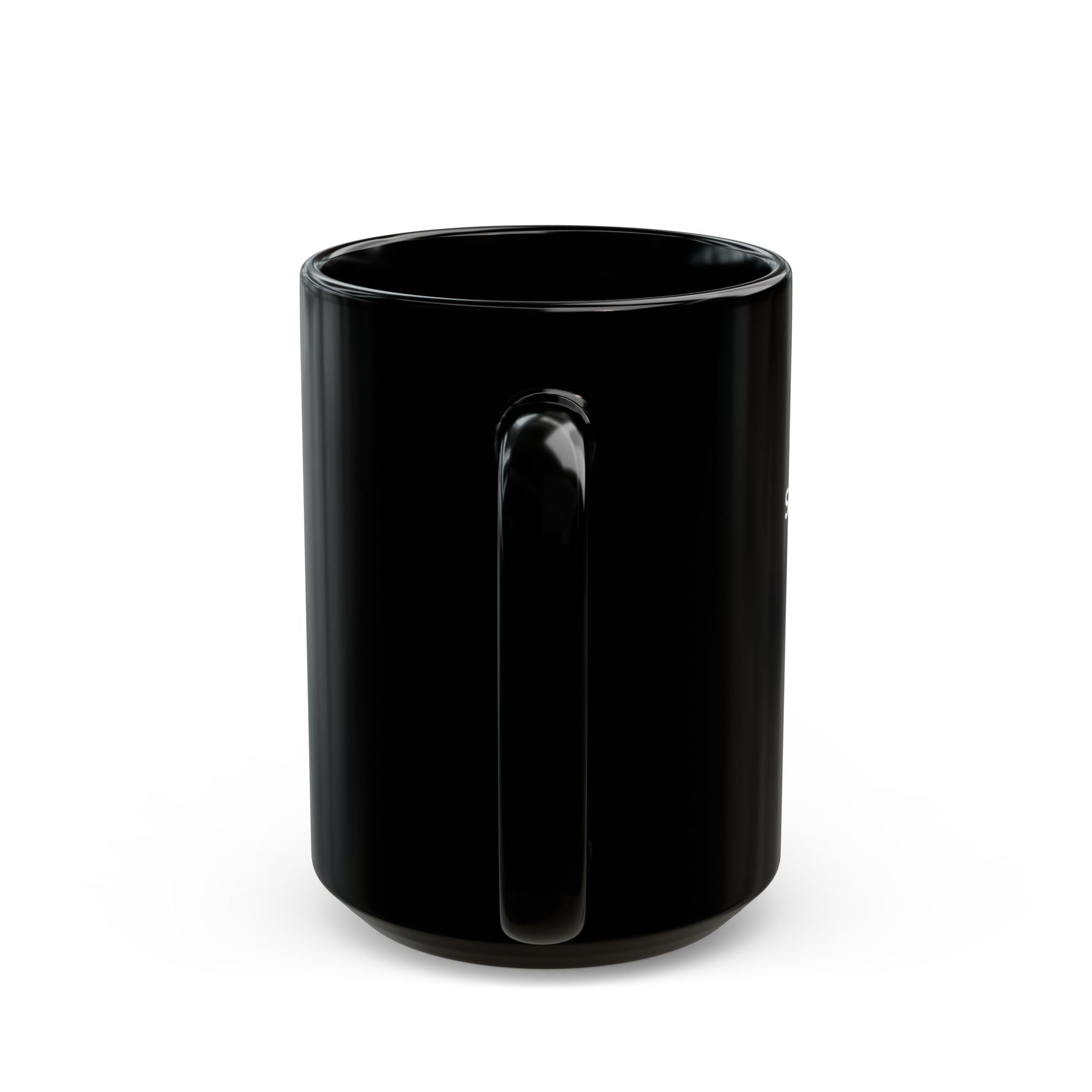SHIFT HAPPENS: Black Ceramic Mug Coffee Cup (11oz, 15oz)