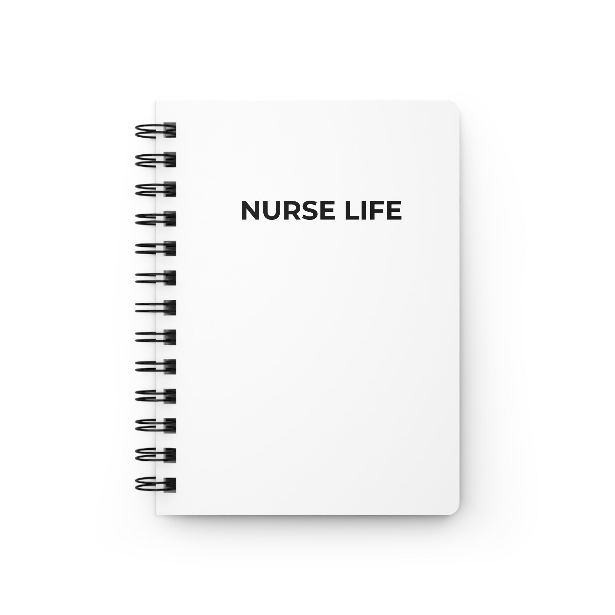 NURSE LIFE: Spiral Journal (Glossy Cover)