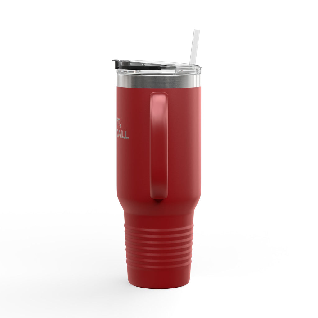 I CAN’T, I’M ON CALL: 40oz Tumbler - Insulated Travel Mug (Handle + Straw)
