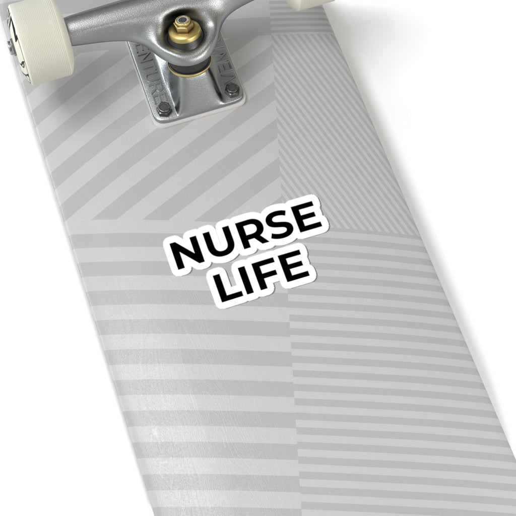 NURSE LIFE: Glossy Kiss-Cut Vinyl Sticker
