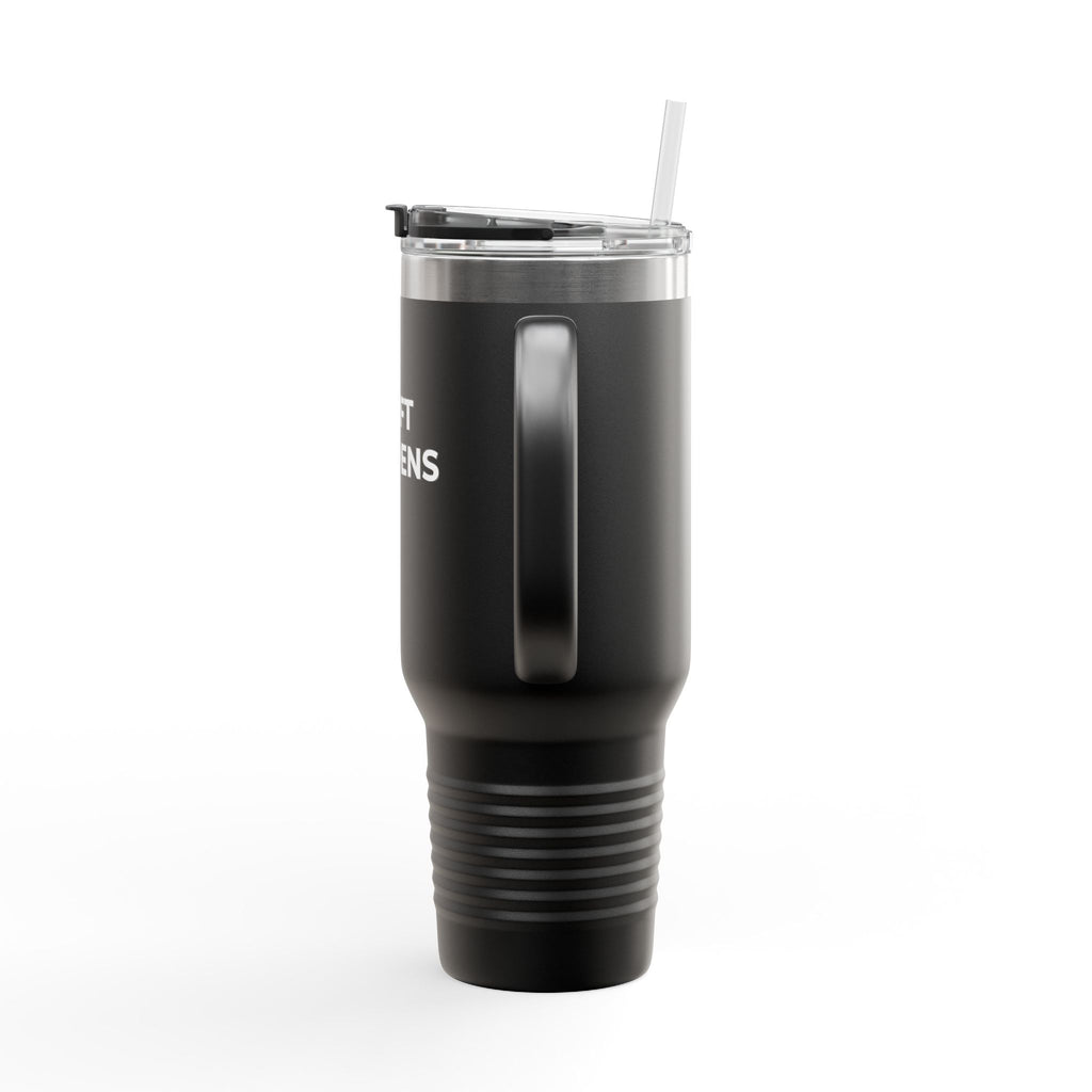 NURSE LIFE: 40oz Tumbler - Insulated Travel Mug (Handle + Straw)