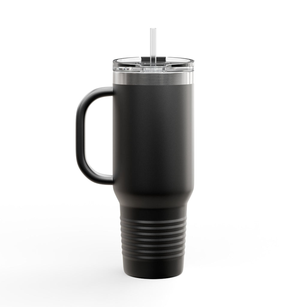 NURSE LIFE: 40oz Tumbler - Insulated Travel Mug (Handle + Straw)