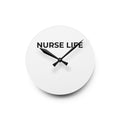 NURSE LIFE: Acrylic Wall Clock